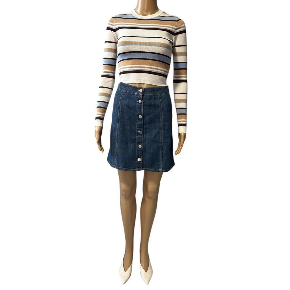 Garage Trendy Striped Knit Top